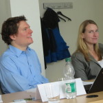 CSRegio-Projektleiter Michael Röthel und Chrstine Weinreich, CSRegio-Mitarbeiterin